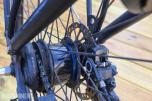 Shimano Steps motor og Shimano batteri. 