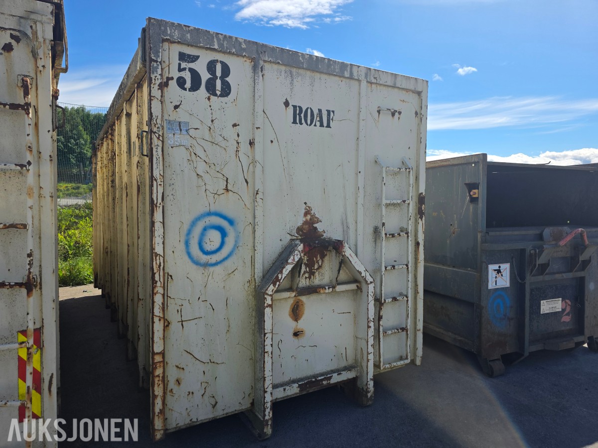 GMM krokcontainer 35m3