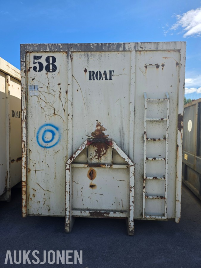 GMM krokcontainer 35m3