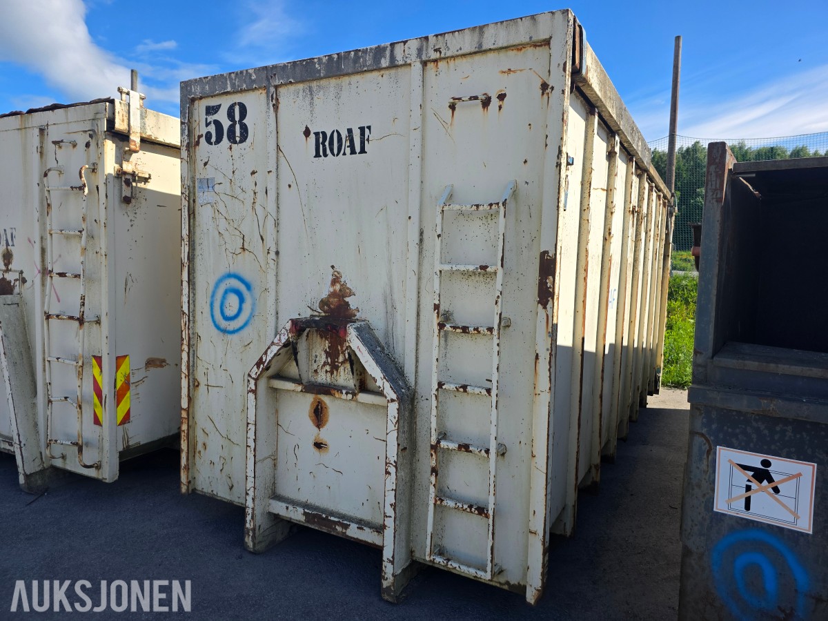 GMM krokcontainer 35m3