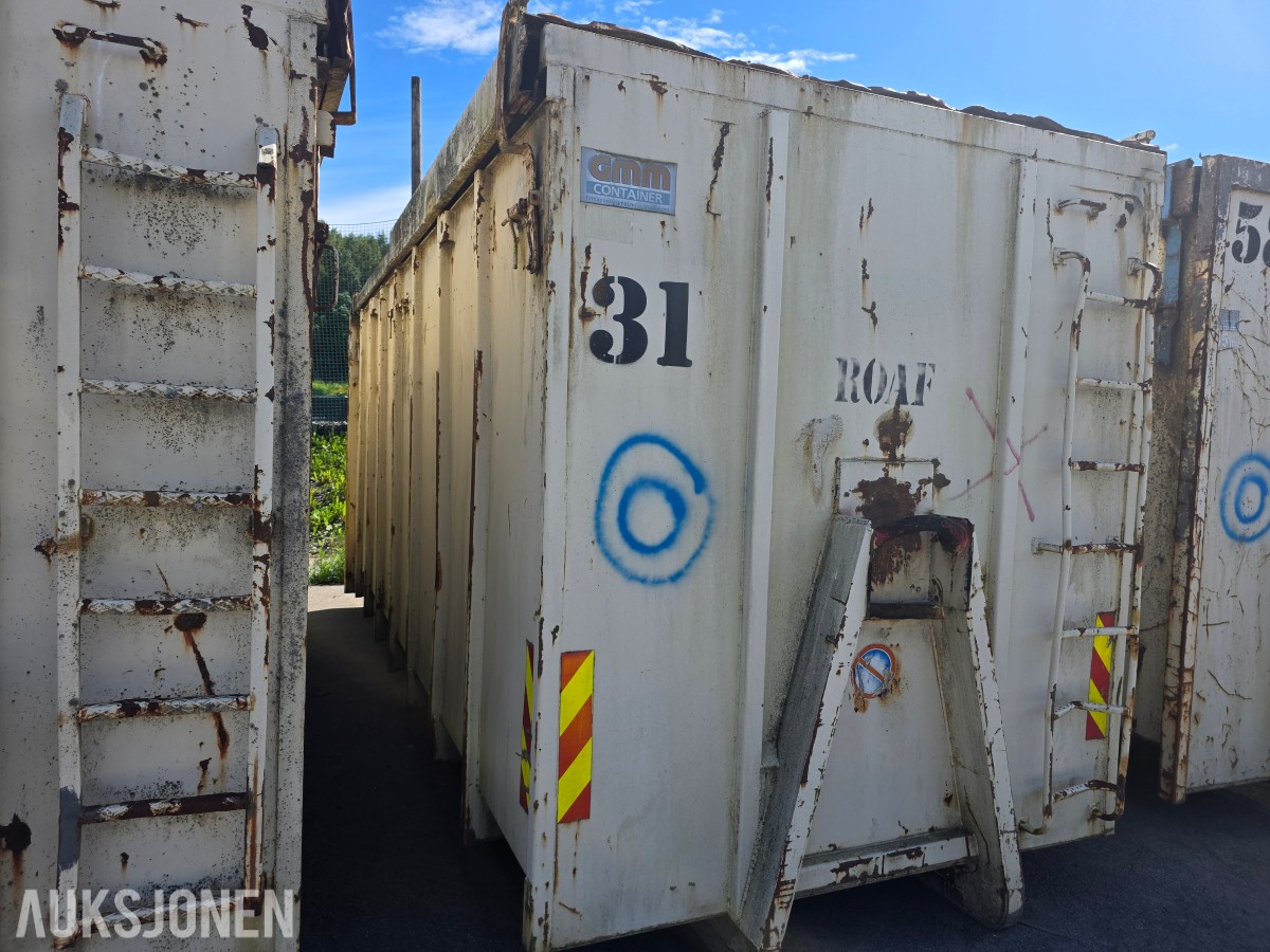 GMM krokcontainer 35m3