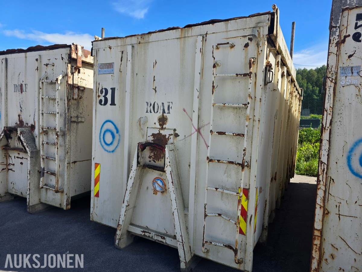 GMM krokcontainer 35m3
