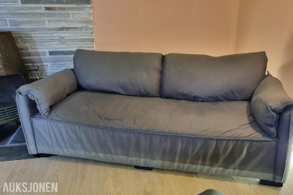 Brukt sofa Grå