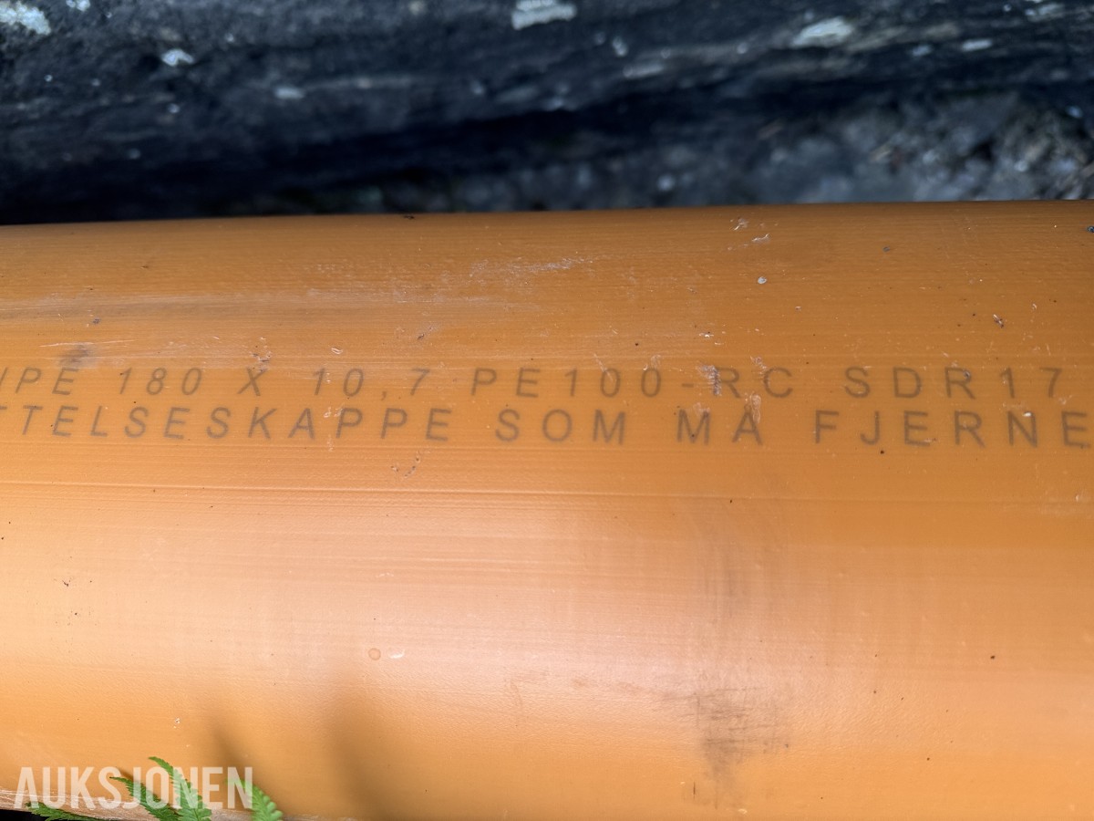 4 Stk JAPI-PIPE PE/PP-rør  /m beskyttelseskappe