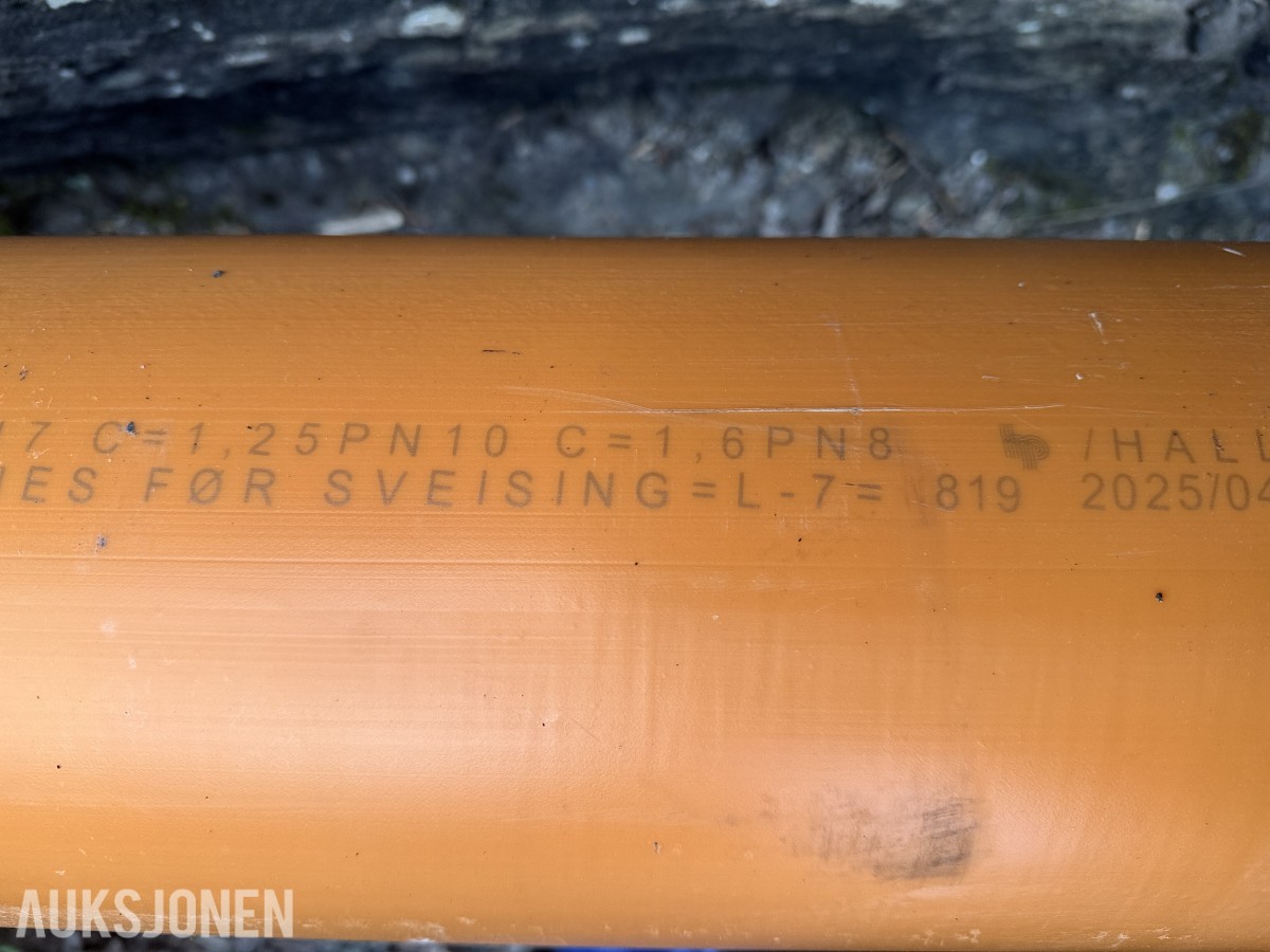 4 Stk JAPI-PIPE PE/PP-rør  /m beskyttelseskappe