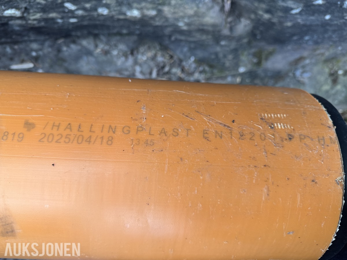 4 Stk JAPI-PIPE PE/PP-rør  /m beskyttelseskappe