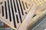 Ca 30 stk støpejernselementer - Kumlokk / Rister / Floatring