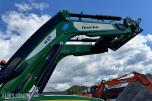 2021 John Deere 6155R med laster