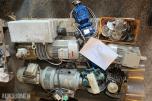 PARTI INDUSTRIMOTORER, VAKUUMPUMPER OG KOMPONENTER