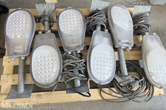 6 stk Farmlight LED 3120 lm 4000K — 6 stk gatebelysning / gårdsbelysning