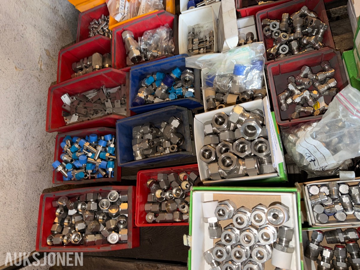 PARTI RØRKOBLINGER, FITTINGS OG INDUSTRIKOMPONENTER – HOKE GYROLOK