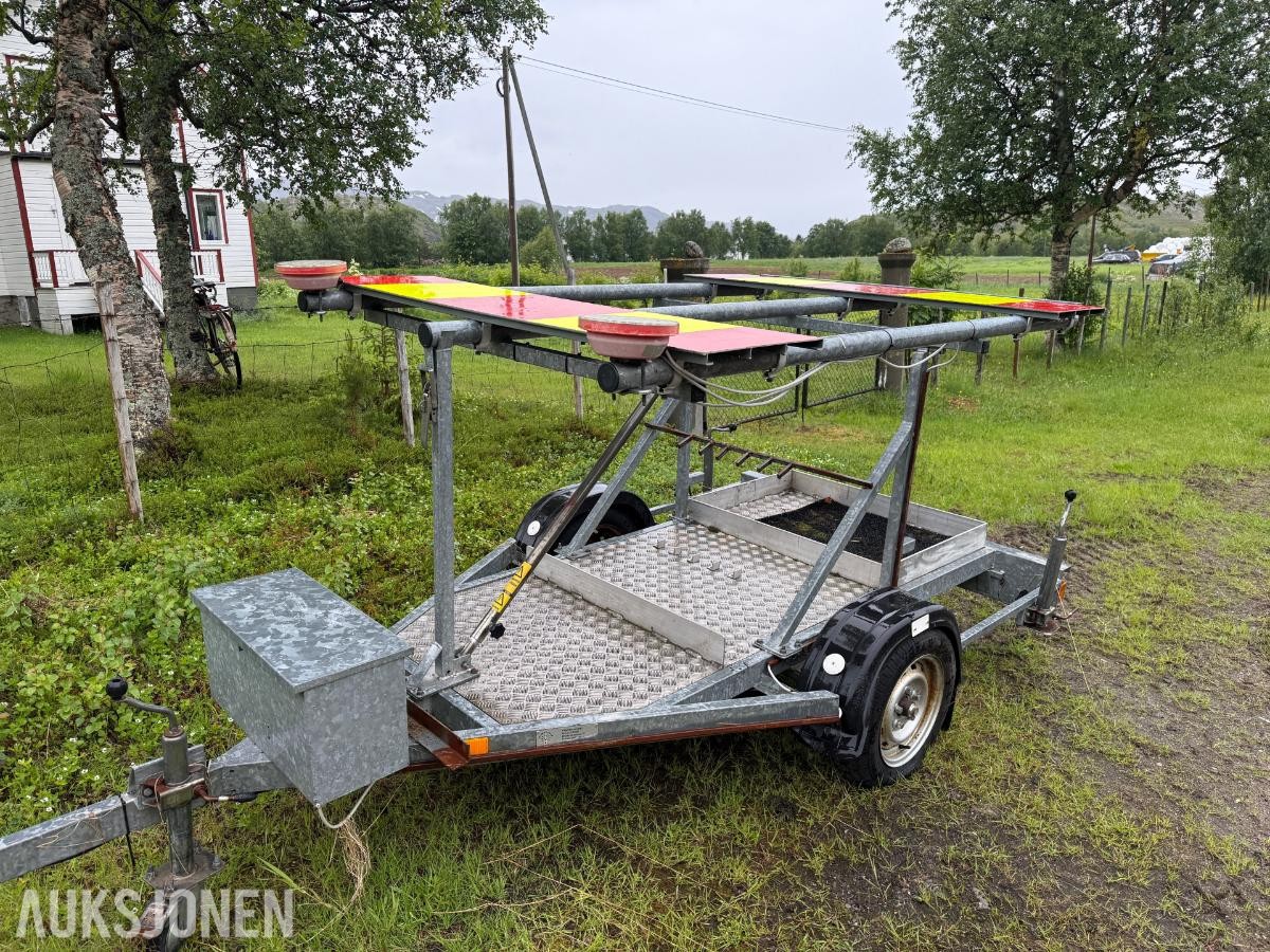 Blinkfyrar Varslingshenger m/Skiltfester