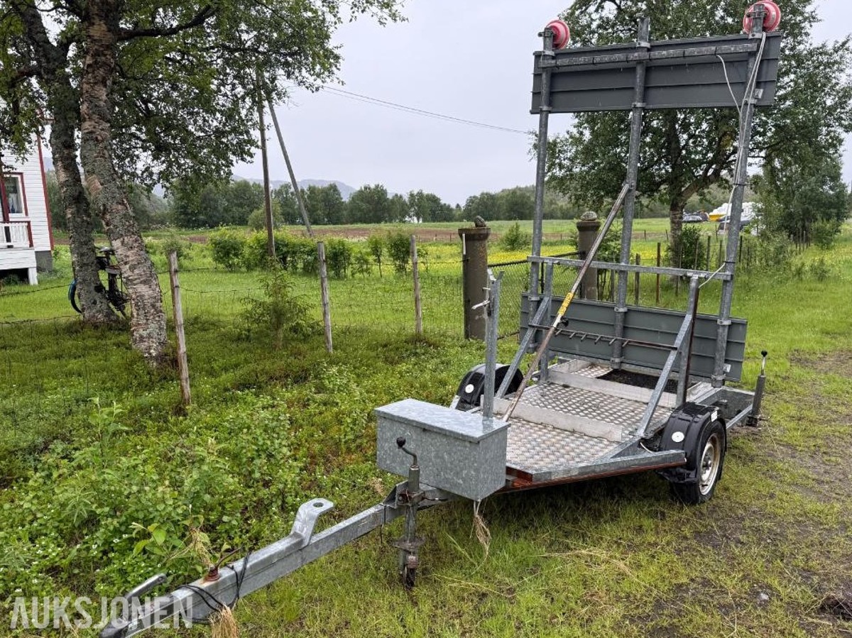Blinkfyrar Varslingshenger m/Skiltfester