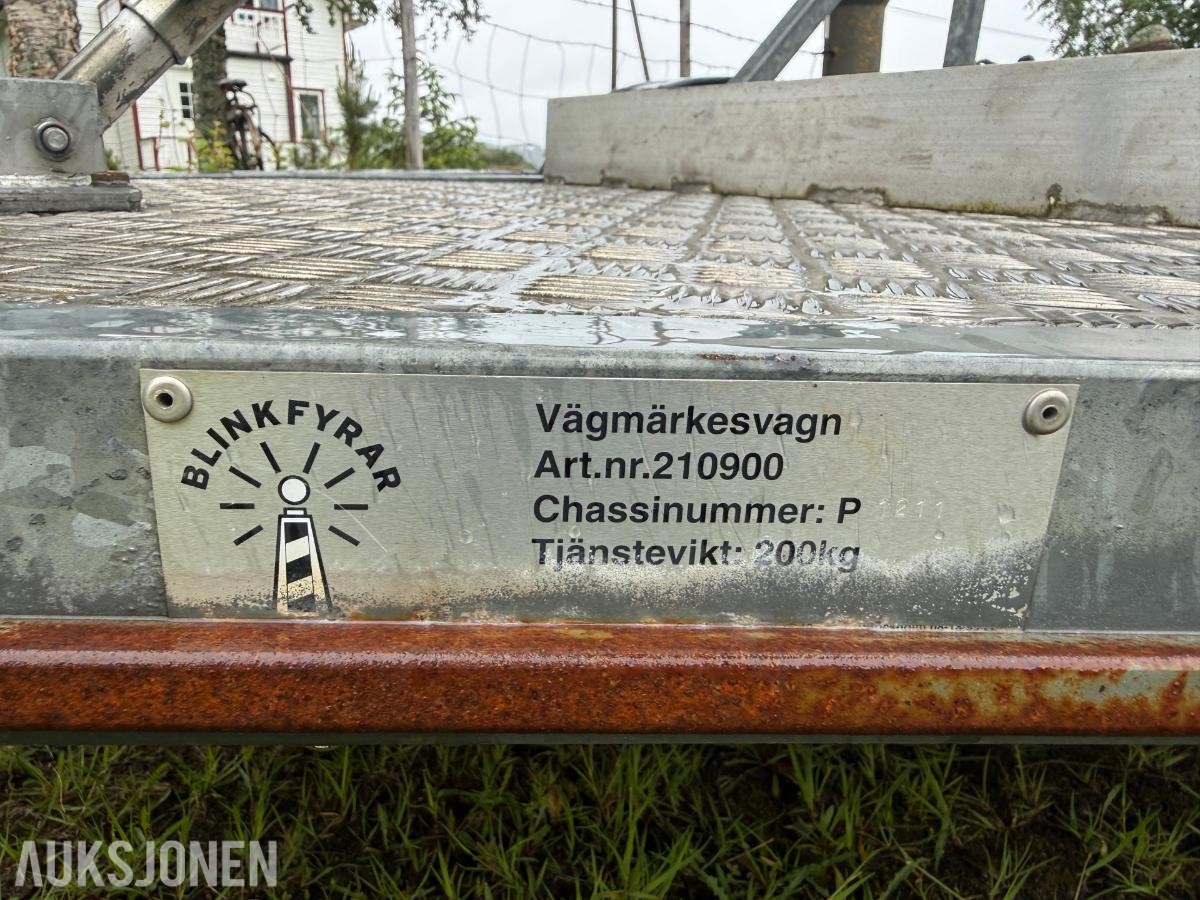 Blinkfyrar Varslingshenger m/Skiltfester