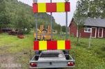 Blinkfyrar Varslingshenger m/Skiltfester