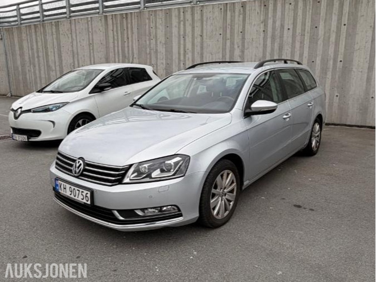 2013 Volkswagen Passat 1.6 Diesel 105hk, Cruisekontroll, Navigasjon, S+V dekk