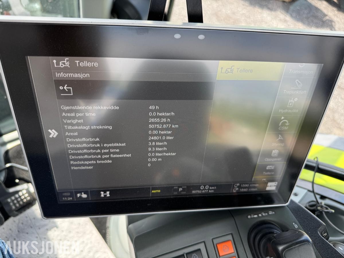 2023 Claas Arion 660 CMATIC CLUTCHFRITT QUICKE LASTER 50KM/T 