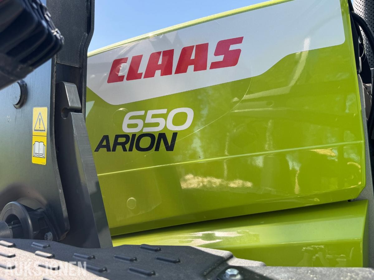 2025 Claas Arion 650 - FRONTLASTER KAMERA 50 KM/T NYE DEKK!