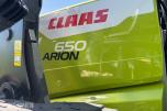 2025 Claas Arion 650 - FRONTLASTER KAMERA 50 KM/T NYE DEKK!