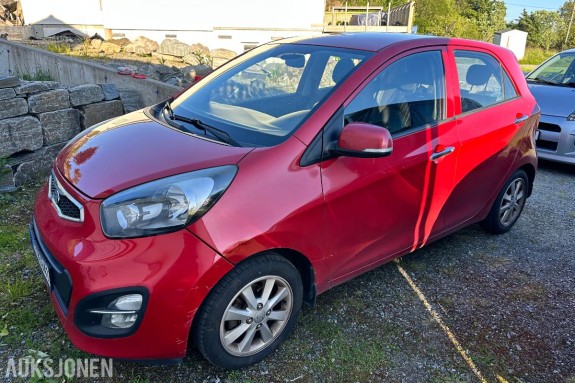 2012 Kia Picanto 1.2 Bensin 84hk S+V dekk eu ok til 04.2028