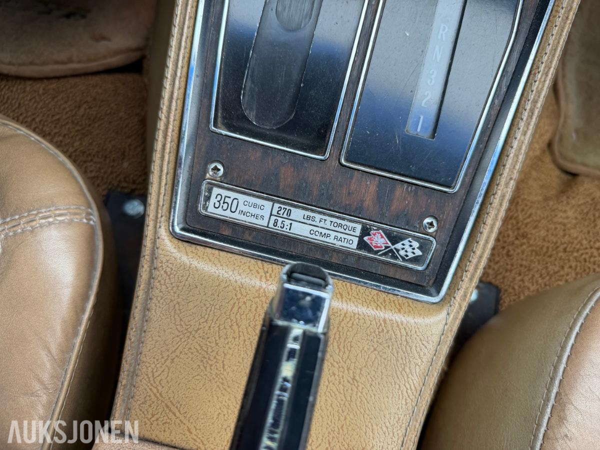 1974 Chevrolet CORVETTE CAB 5,7 ,FRITATT EU, 103000km