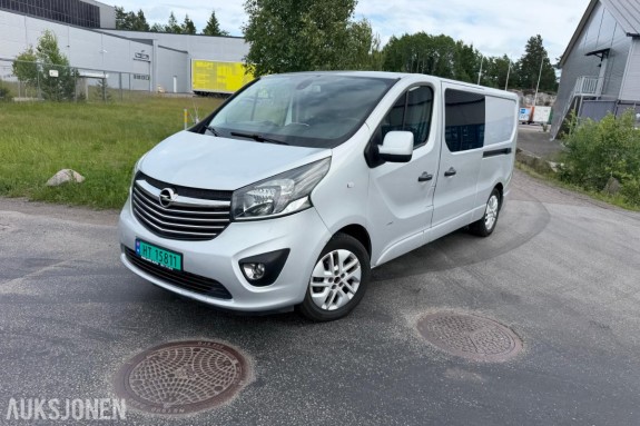 2015 Opel Vivaro, 1,6D 120HK,EU-OK 6-2028,CAMPERVAN, 127500km