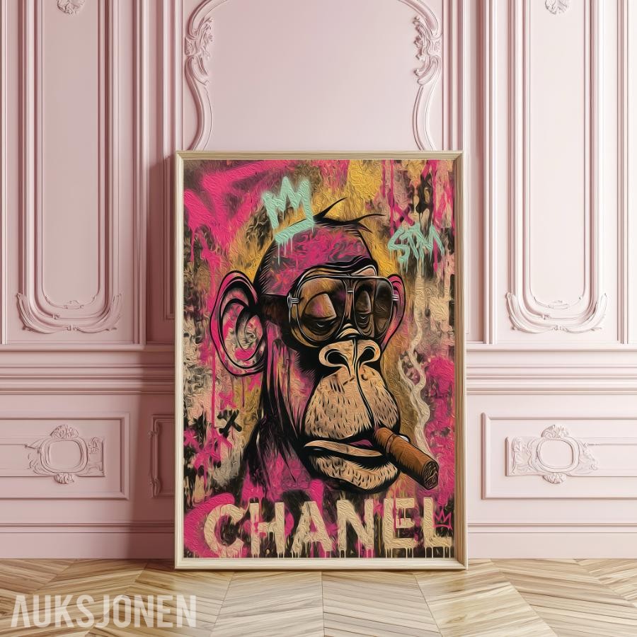 5 stk kunsttrykk - 50x70cm