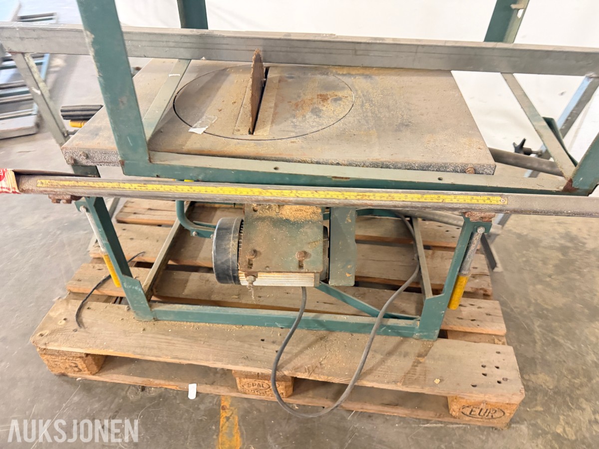 2003 ERNEX G1203 BORDSAG MED RULLEBANER – 230V