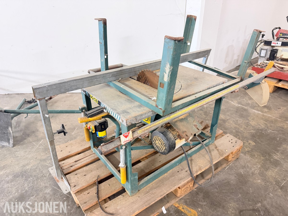 2003 ERNEX G1203 BORDSAG MED RULLEBANER – 230V