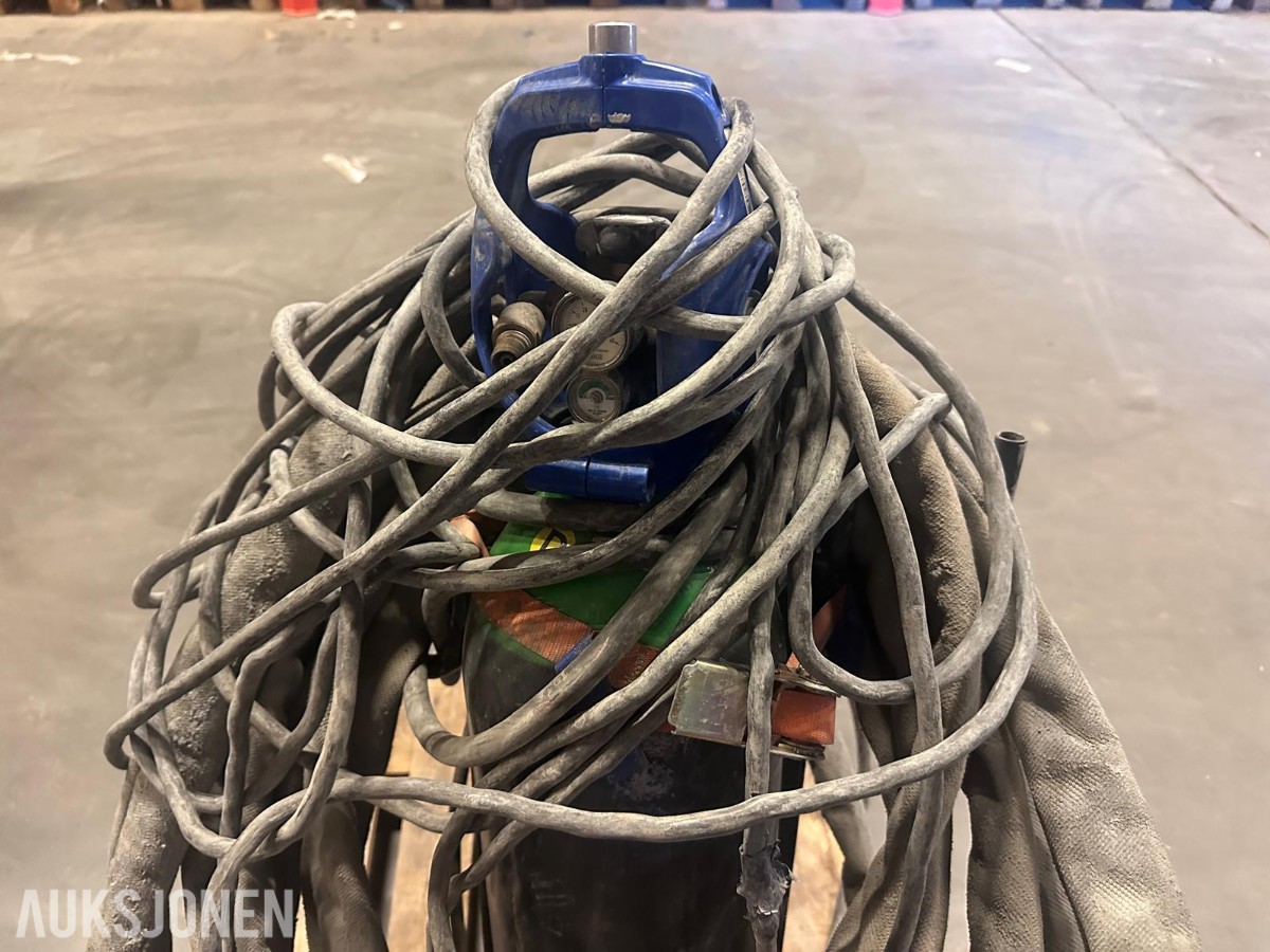 Kemppi FastMig KM 400 sveiseverk med WeldForce KWF 300 trådmater