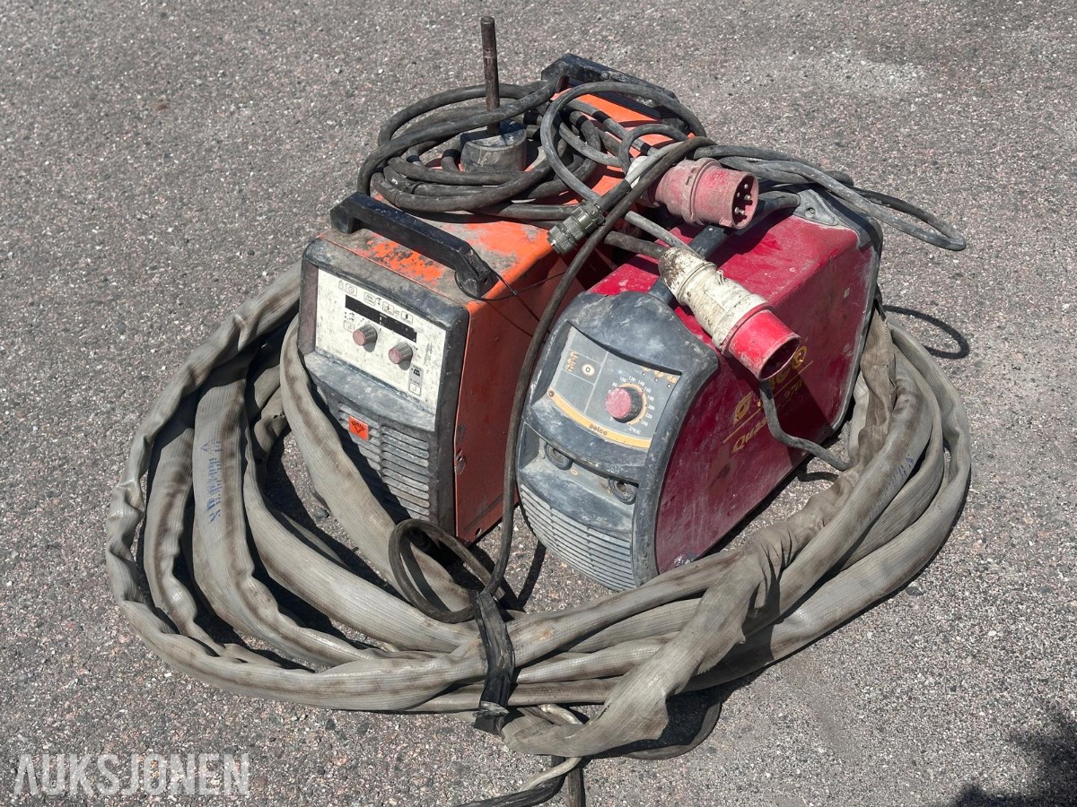 Kemppi FastMig KM 400 med Selco Quasar 270 – Sveiseutstyr