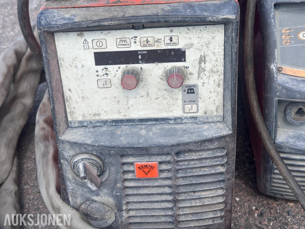 Kemppi FastMig KM 400 med Selco Quasar 270 – Sveiseutstyr