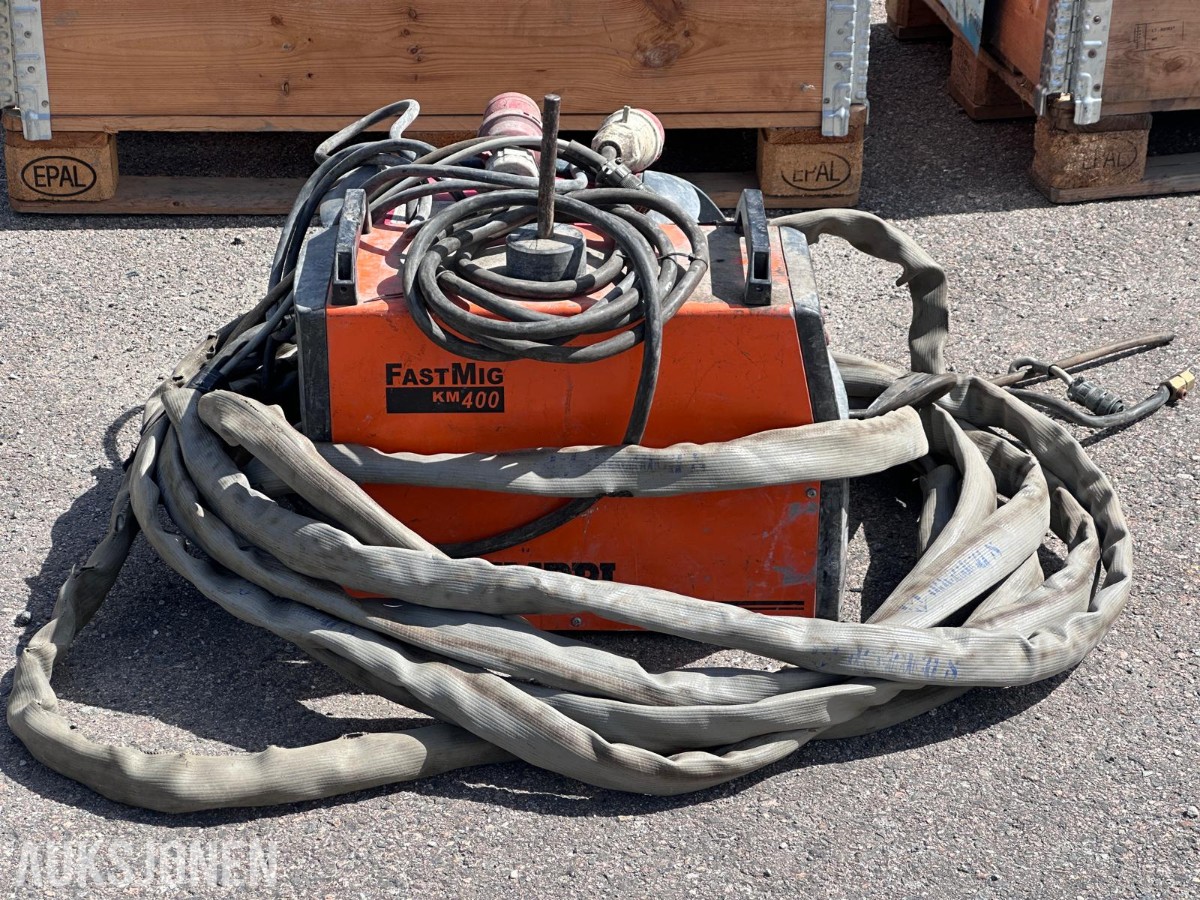 Kemppi FastMig KM 400 med Selco Quasar 270 – Sveiseutstyr