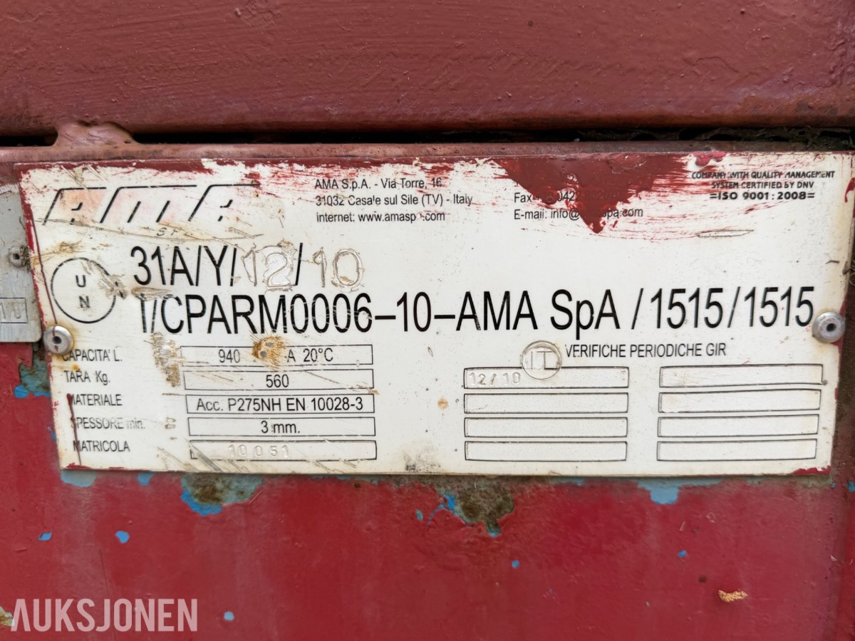 AMA 940L Dieseltank