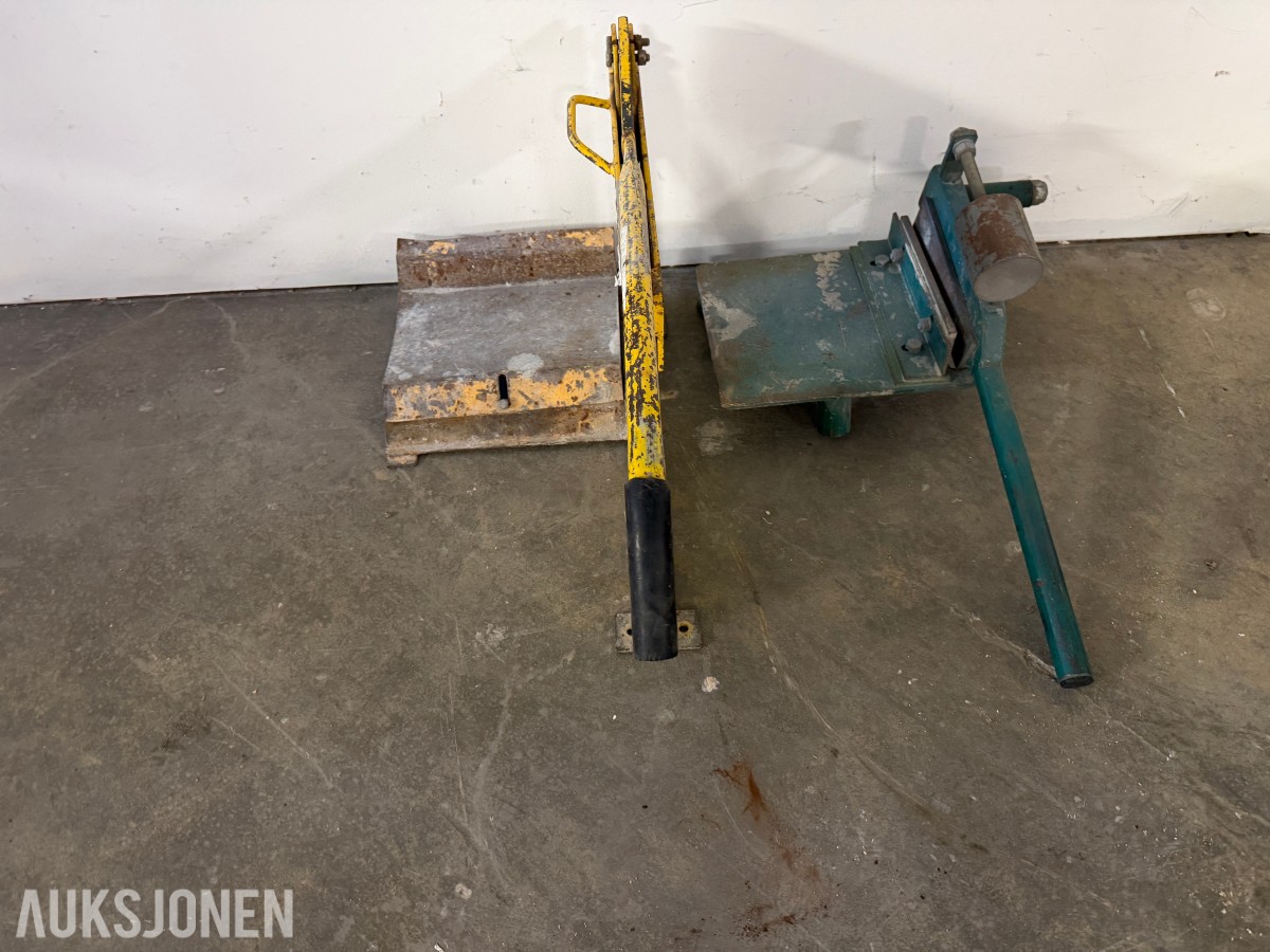 MANUELL BLOKKKLIPPER, MANUELL STEINKLIPPER OG ELEKTRISK FLISKUTTER