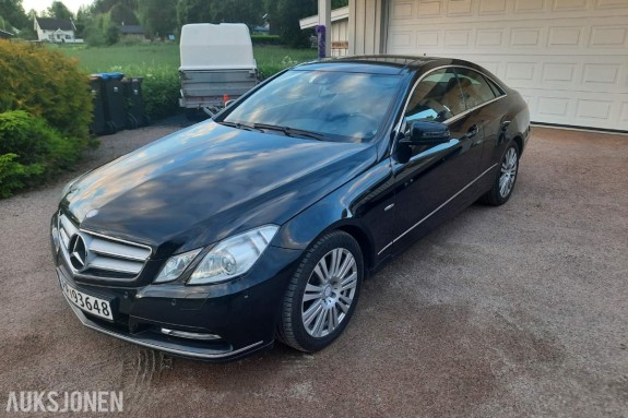 2011 Mercedes-Benz E 220 CDI 2.1 Diesel 170hk Coupe, automat, soltak, cruisekontroll