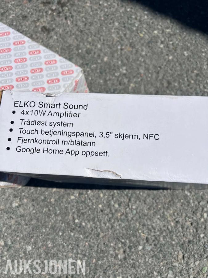 Elko Innbyggnigsanlegg -Lydanlegg