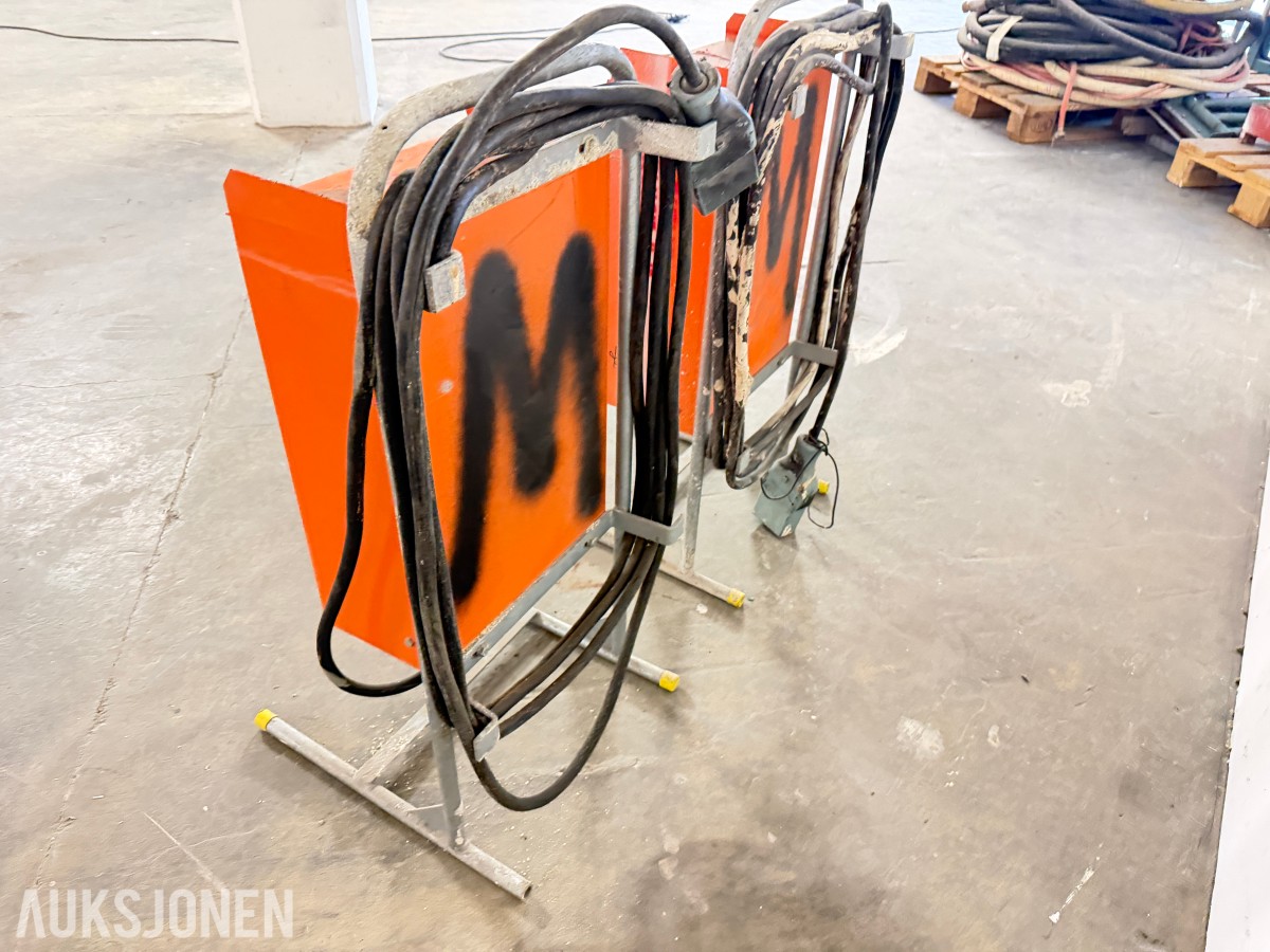 SATEMA MIDLERTIDIGE STRØMFORDELERE 230V / 25A - 2STK