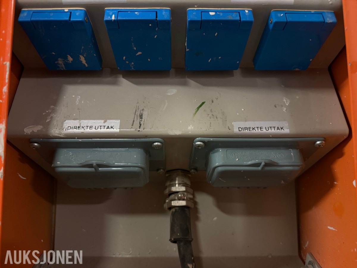 SATEMA MIDLERTIDIGE STRØMFORDELERE 230V / 25A - 2STK