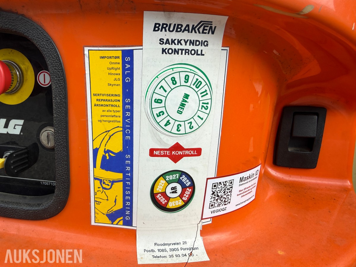 JLG M4069 Sakslift 4x4 – Batteri/Hybrid