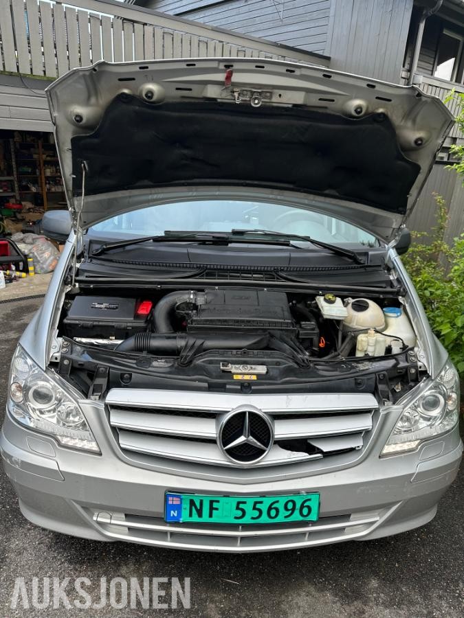 2012 Mercedes Benz Vito 116 CDI 163hk 4MATIC Automatgir Parkeringsvarmer Tilhengerfeste