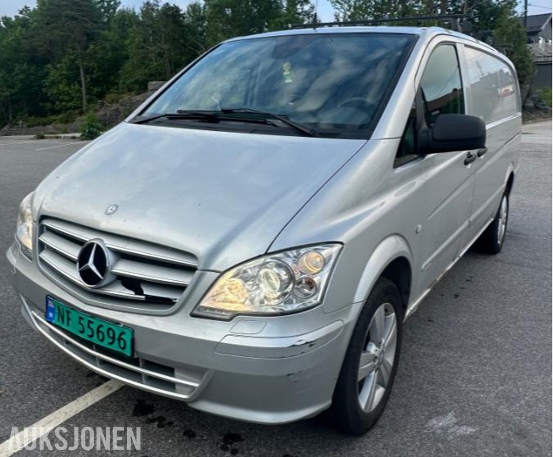 2012 Mercedes Benz Vito 116 CDI 163hk 4MATIC Automatgir Parkeringsvarmer Tilhengerfeste