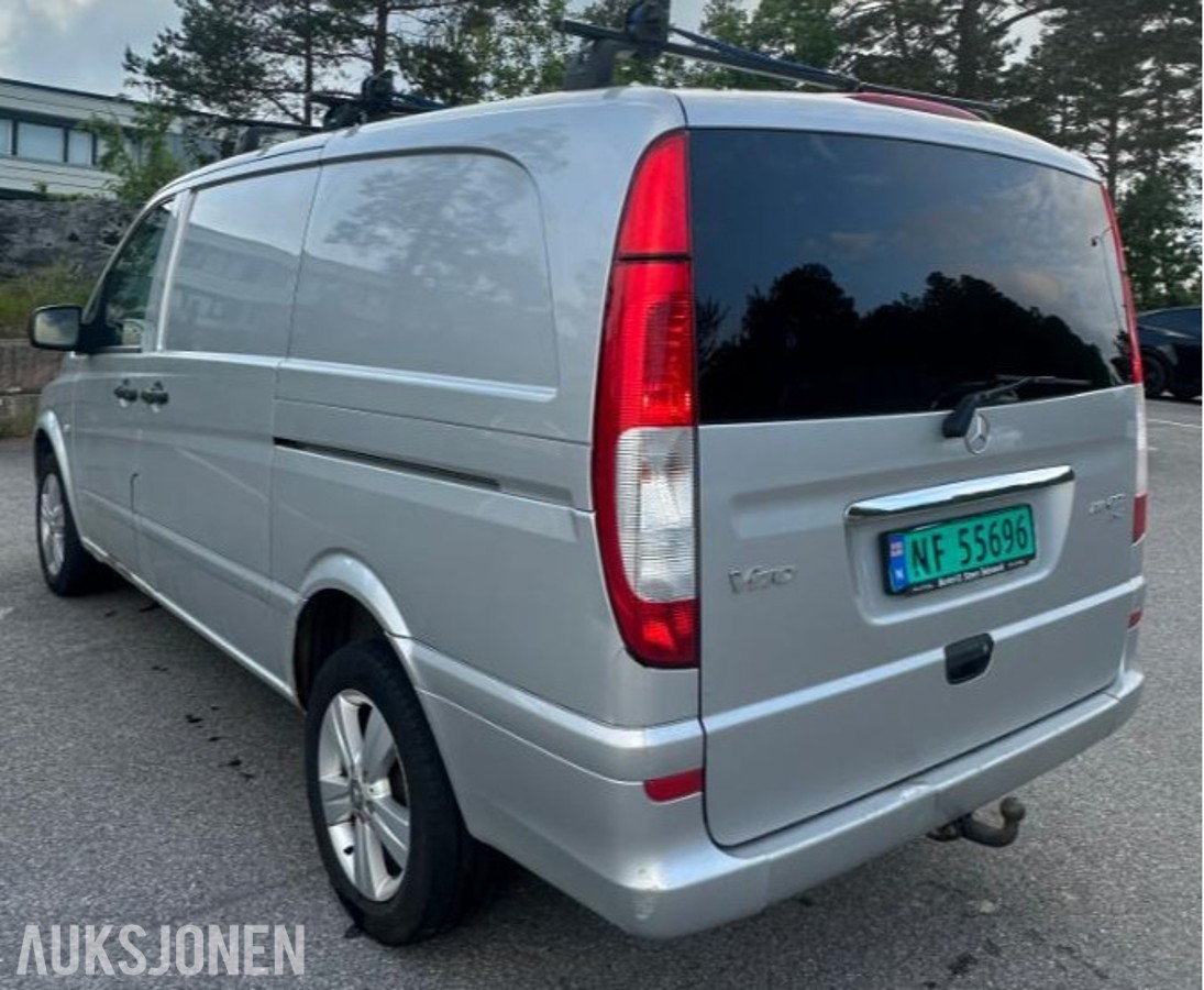 2012 Mercedes Benz Vito 116 CDI 163hk 4MATIC Automatgir Parkeringsvarmer Tilhengerfeste