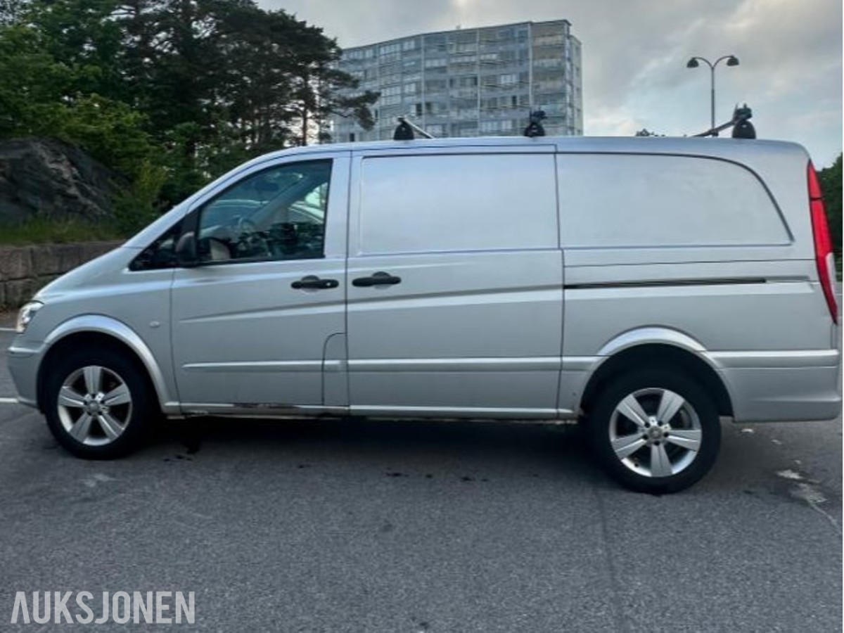 2012 Mercedes Benz Vito 116 CDI 163hk 4MATIC Automatgir Parkeringsvarmer Tilhengerfeste