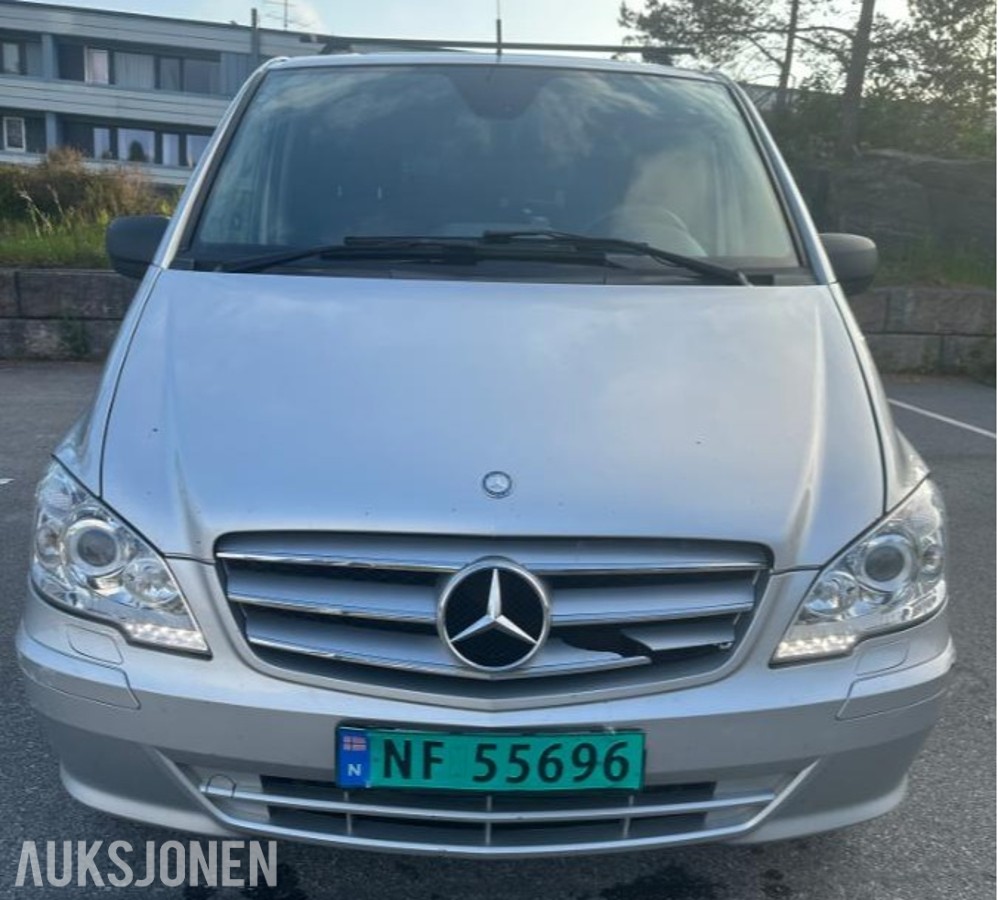 2012 Mercedes Benz Vito 116 CDI 163hk 4MATIC Automatgir Parkeringsvarmer Tilhengerfeste