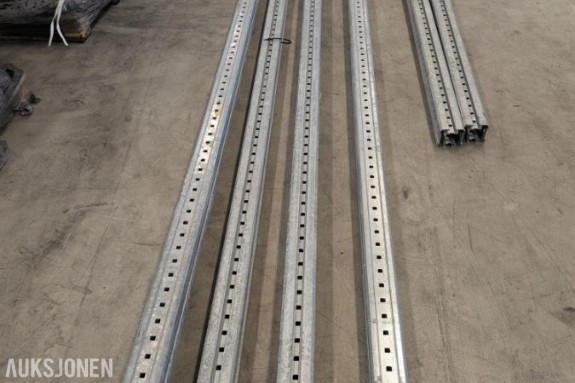 2022 Hilti Skinne MI-90 6 meter og 4,8 meter med festeplate