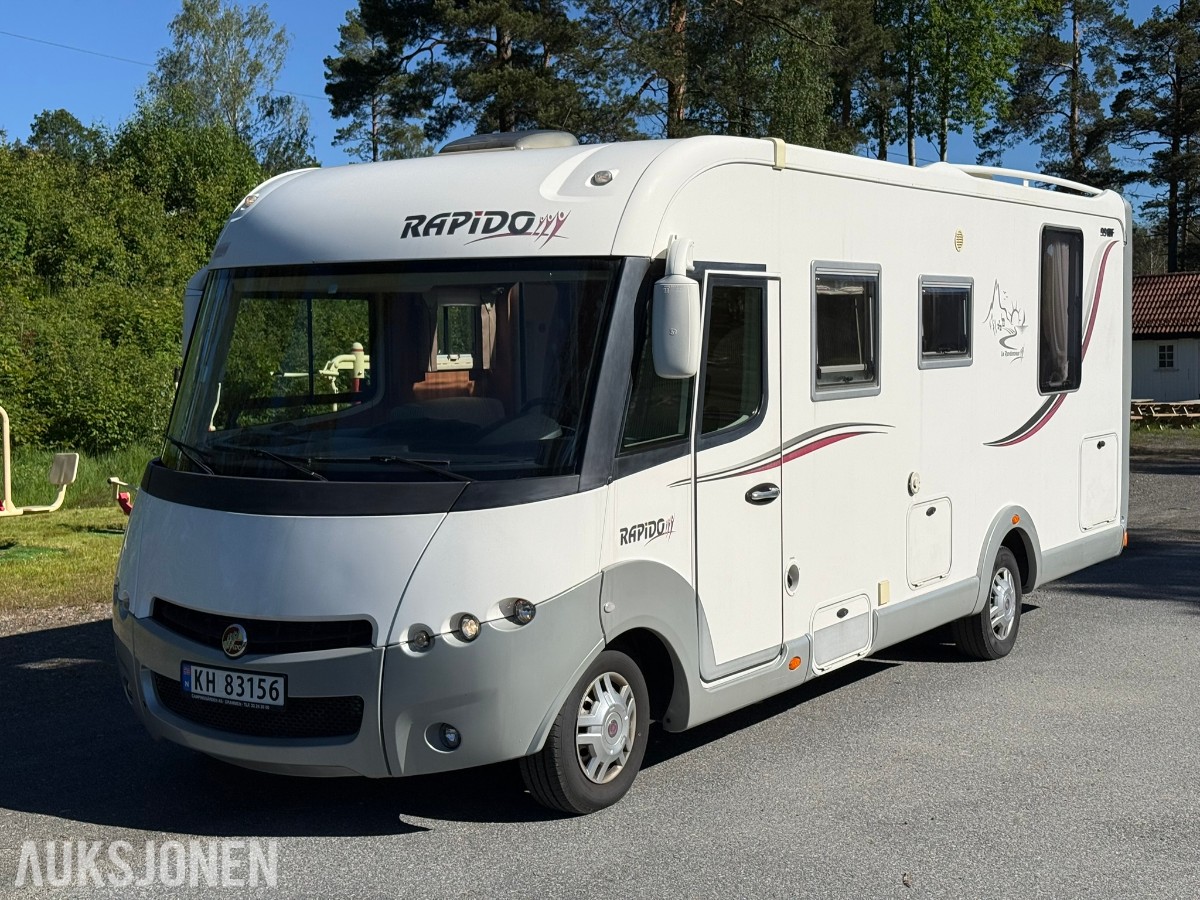 2012 Rapido 991DF Helintegrert Bobil - 64000 km - rep objekt