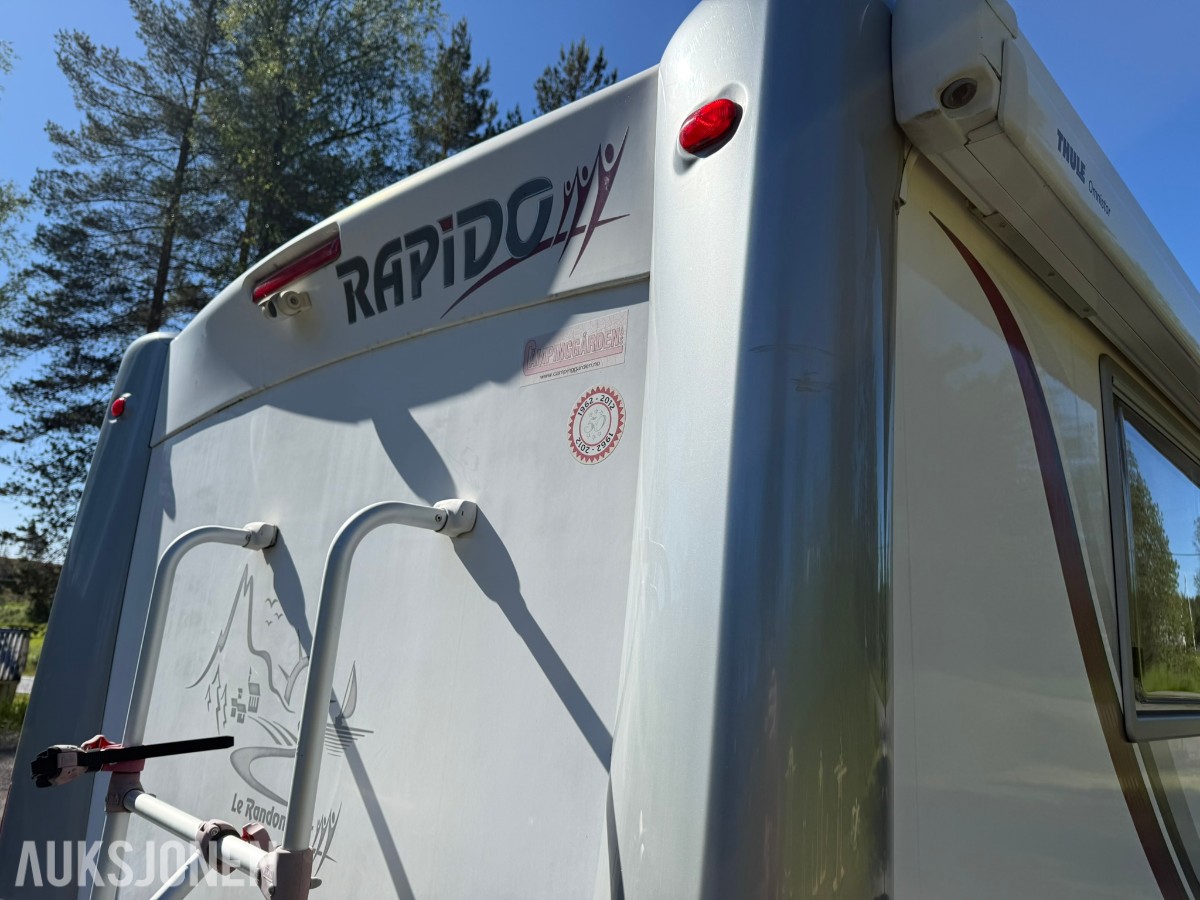 2012 Rapido 991DF Helintegrert Bobil - 64000 km - rep objekt