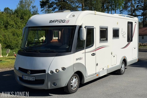 2012 Rapido 991DF Helintegrert Bobil - 64000 km - rep objekt