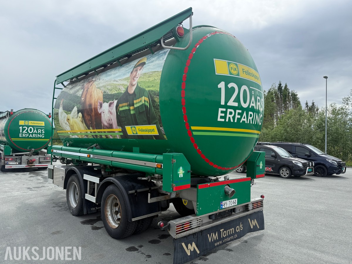 2020 Mercedes-Benz Arocs med henger fra VM-Tarm